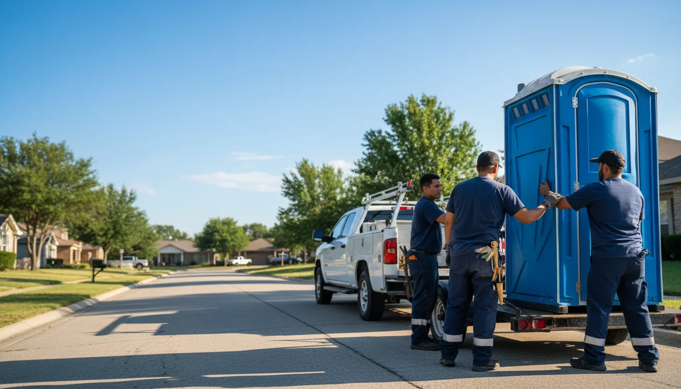 Portable Toilet Rental in New Washington, OH near me